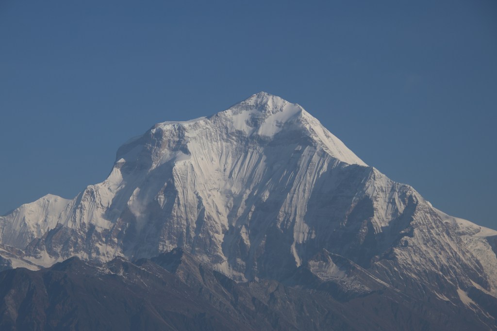 Mt Dhaulagiri, Khopra danda, silver crown