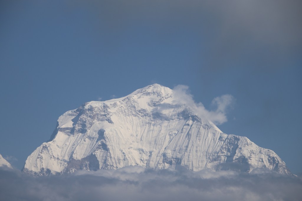 Mt Dhaulagiri, Ghodepani morning